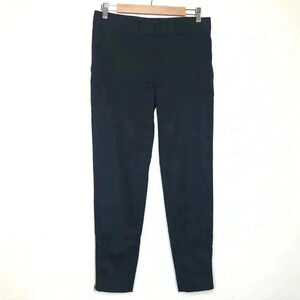 Stella McCartney Slim Leg Zip Ankle Dress Pants Black Wool Size EUR 40